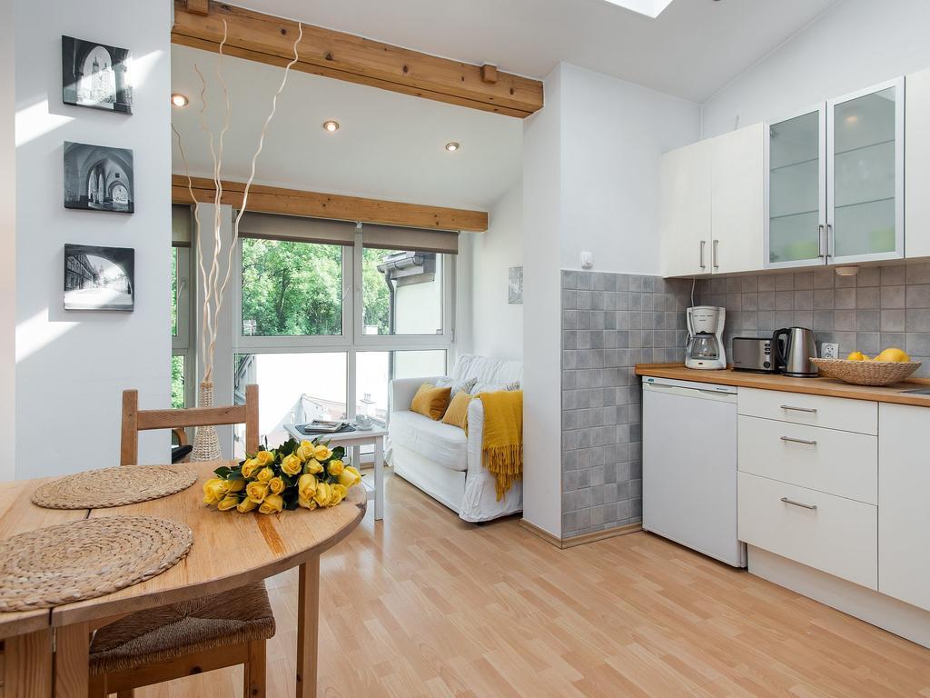 Studio Smart Apartment Krakau Buitenkant foto